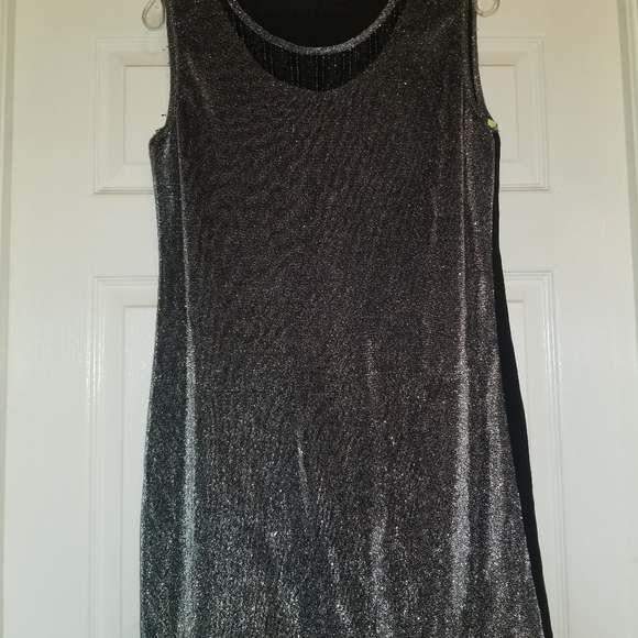 Source Unknown Dresses & Skirts - Black and silver sparkle dress size XXXL